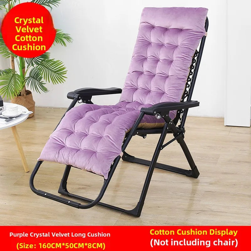 Thickened Office Chair Pad Modern Simple Style Four Seasons Universal Office Chair Cushion Sofa Backrest Pad for Rocking Chair