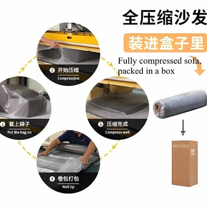 Living Rooms Compressed Sofa Modern House Lounge Modern Home Armchair Recliner Sofa Bed Couch Lazy House Bedroom Furniture