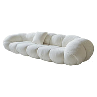 Italian Minimalist Sofa Villa Large Flat Floor Furniture High Luxury International Hall W9