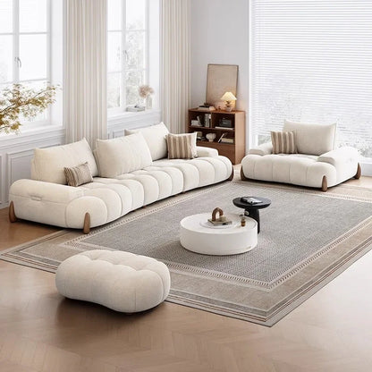 Narrow White Living Room Sofas Minimalist Nordic Curved 2 Seater Living Room Sofas Lazy Modern Woonkamerbanken Home Furniture