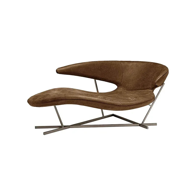 Manta FRP Leisure Batwing Shape Recliner Light Luxury Creative Strange Shape Chaise Longue