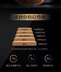 FY Ebony Wood Genuine Leather Sofa Solid Wood Sofa Living Room New Model