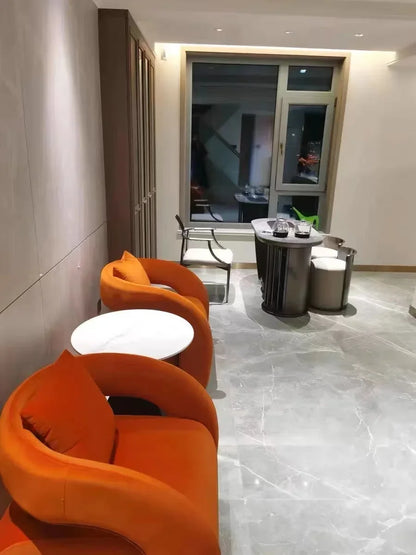 Nordic design single sofa modern minimalist light luxury living room balcony leisure tiger chair  FT