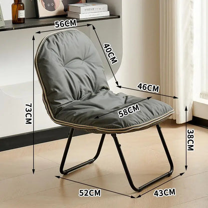 Fashionable, luxurious and comfortable sofa that can be folded and is portable. Single-person living room chair. Outdoor fishing