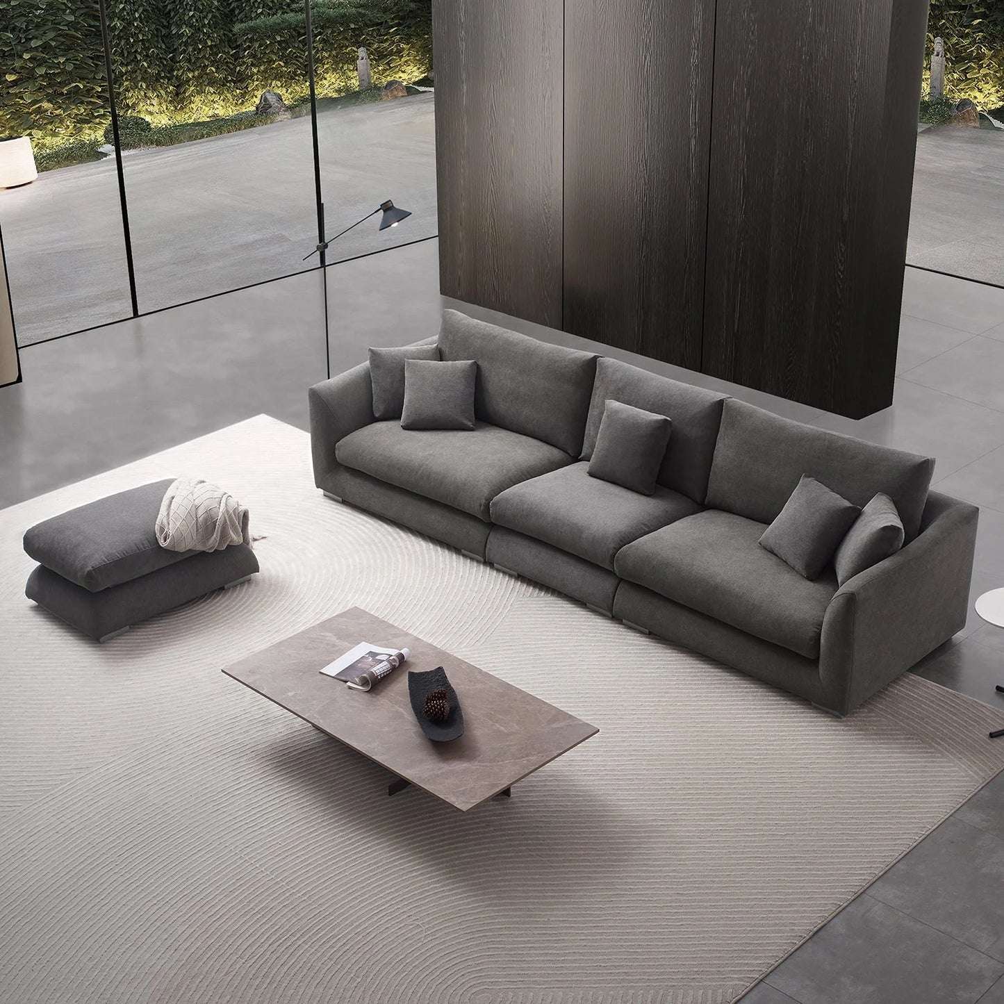 Italian Classic Comfort Couch Hotel New Arrival Sofas Fabric Living Room Furniture Sofa Set