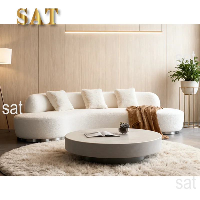 # Customized Special Shape Cloud Sofa Set Furniture for Living Room Hotel Apartment Hall Eco-friendly Comfortable Soft