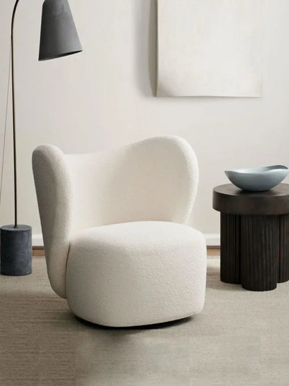 Nordic Lounge Armchair Rocking Chair Living Rooms Modern Individual Armchairs Design  Accordion Dinning Salon Sedie Da Furniture