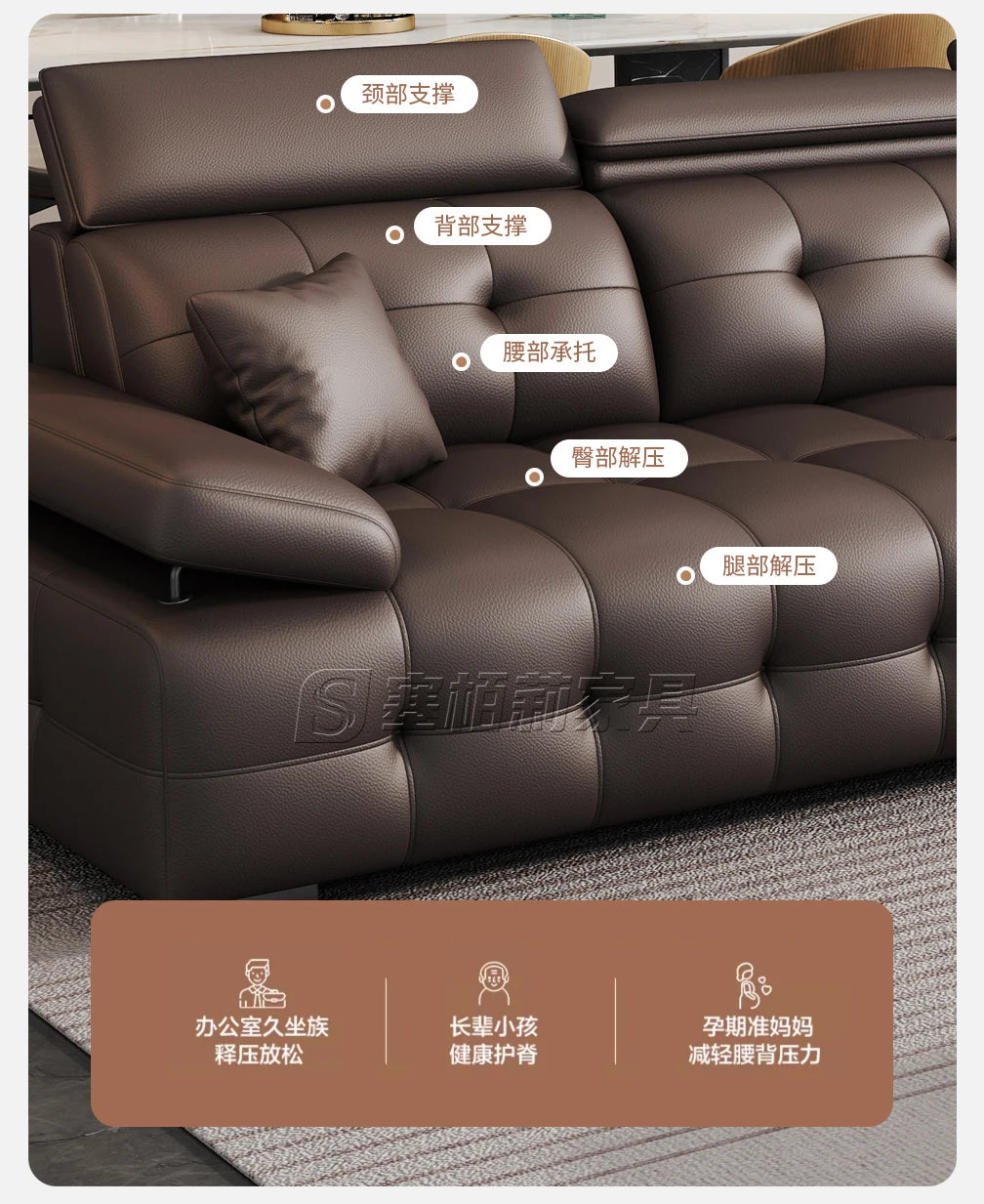 Modern Leather Living Room Sofas Couch Lazy Nordic Luxury Minimalist Living Room Sofas Lounge Designer Muebles Home Furniture