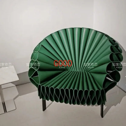 Nordic minimalist living room special-shaped single sofa chair