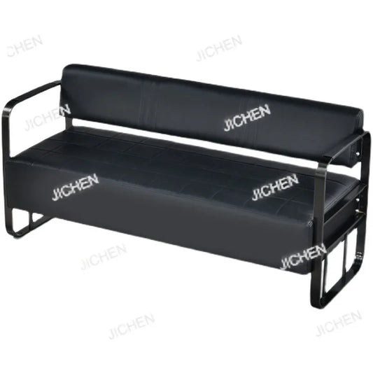 Barber Shop Waiting Chair Internet Celebrity Small Sofa Beauty Salon Simple Light Luxury Sofa Clothing Store Reception