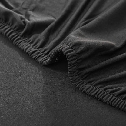 Elastic Club Chair Covers Solid Color Bath Tub Sofa Covers Single Cafe Bar Armchairs Slipcovers with Seat Cushion Cover Home