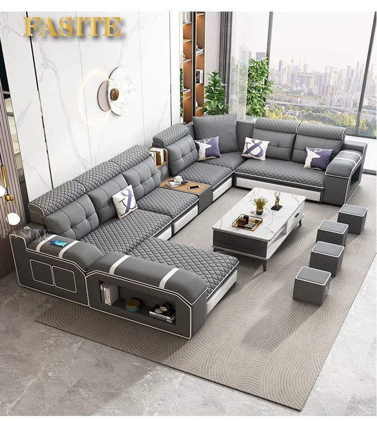 Durable Premium Quality Couch Pouf Living Room Sofas Futon Floor Designer Relaxing Filling Nordic Living Room