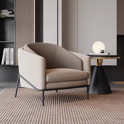 Canapés de luxe pour bureau et salon, fauteuil pour petite maison, canapé d'extérieur minimaliste, divano individuel pour petite maison, mobilier tendance