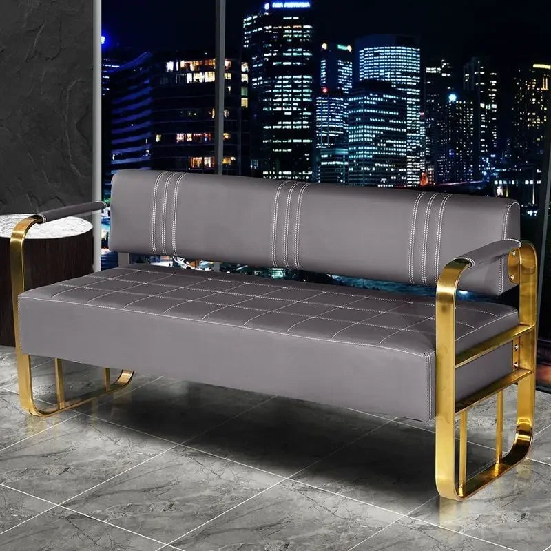 Luxury Black Modern Sofa Large Designer Relax Recliner Lazzy Sofa Loveseat Solid Cadeiras De Sala De Estar Nordic Furniture