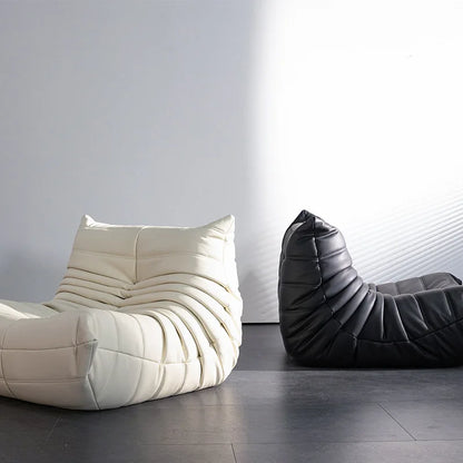 Single suede foam sofa armless floor sofa lazy sofa living room bedroom balcony lounge chair reading chair fireside chair