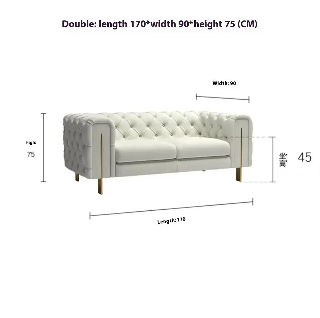 Simple Modern Soft Sofa Chair Living Room Fancy Designer Lounge Sofa House Loveseat Woonkamer Banken Apartment Furniture sofá