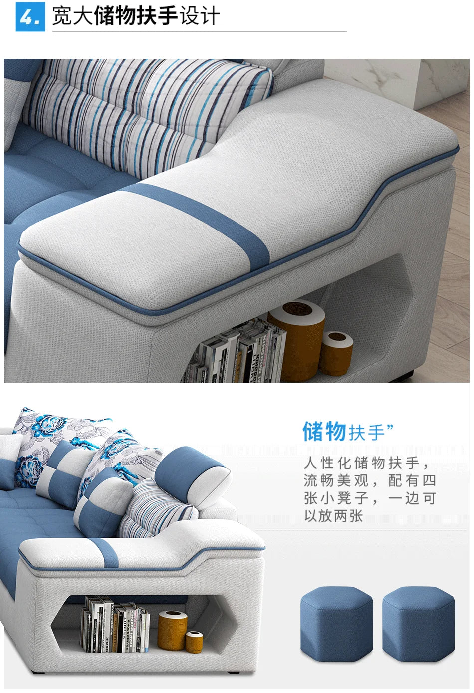 Living Room Minimalist Sofa Sectional Luxury Modern Home Sofa Lazy Comfortable Canape Salon De Luxe Furniture Accessories