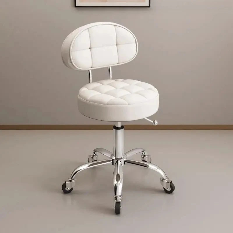 Adjustable Nail, Makeup, Hairdressing Shop, Student Stool, Beauty Salon Special Stool, Roller Bar Chair