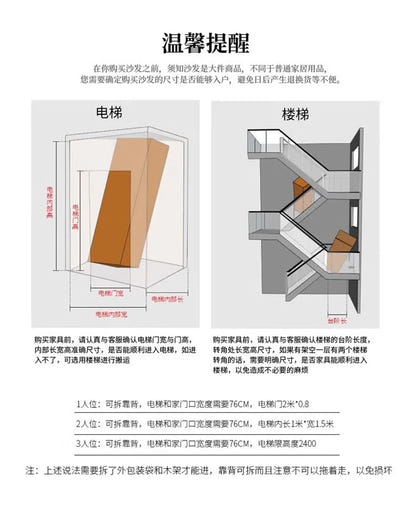 Customizable American Country Vintage Log Leather Sofa