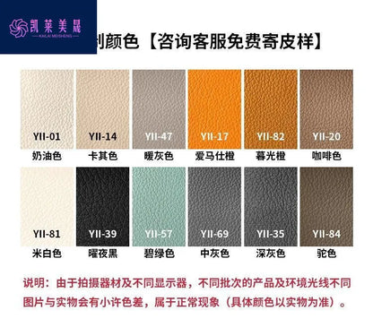 Multi-purpose leather high-end home living room electric light luxury sofa modern minimalist sofa