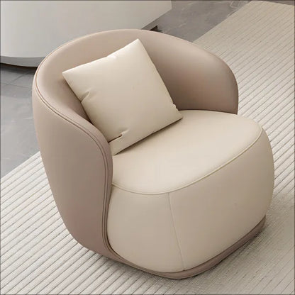 Light luxury comfortable clothing store, beauty salon rest area, lobby reception office, arc negotiation sofa