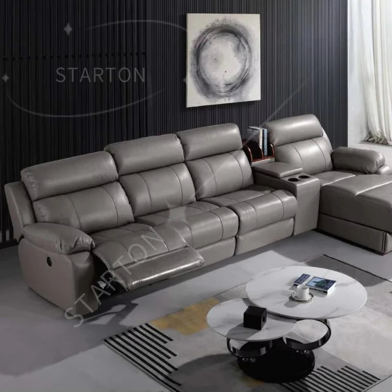 Living Room Sofa Charging Port Bluetooth Speaker Sofa With USB