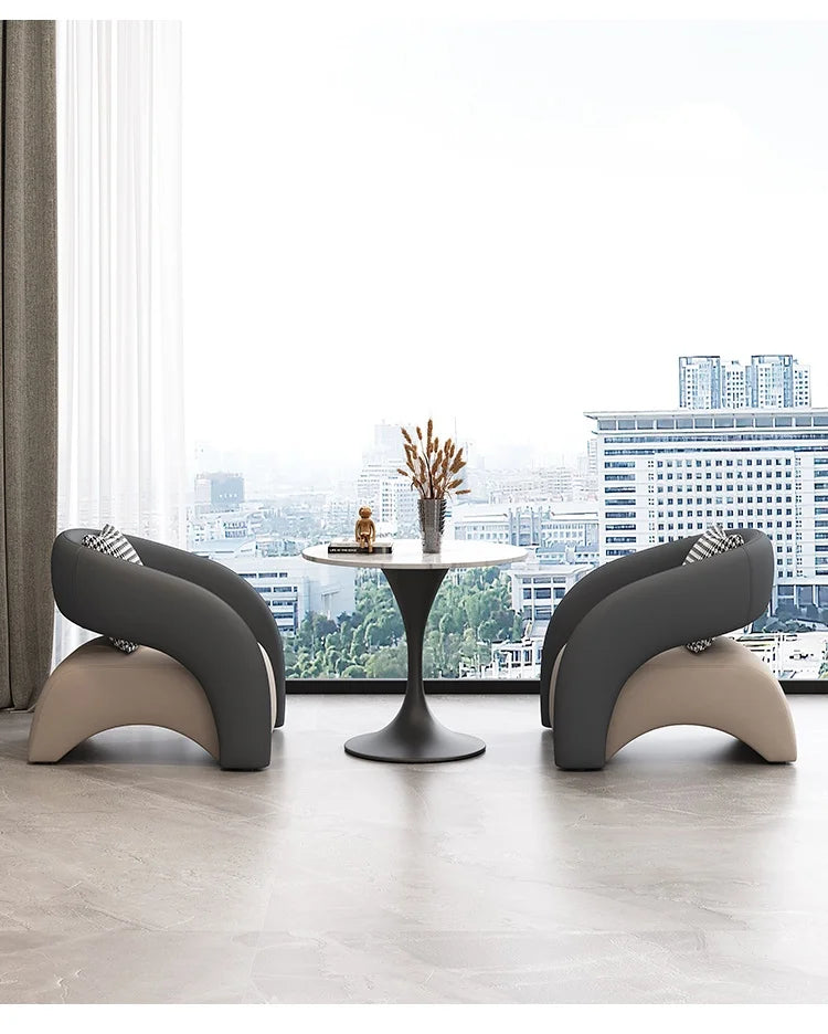Living Room Chairs Modern Upholstered Armchair Accent Lounge Chair Comfortable Home Furniture Hotel Lobby Reception Salon