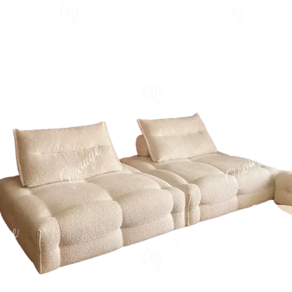 H-XM Fancy Unique Living Room Sofas New Arrival Large Wood Luxury Nordic Lazy Sofa Modern Floor European Divano Apartment Furnit