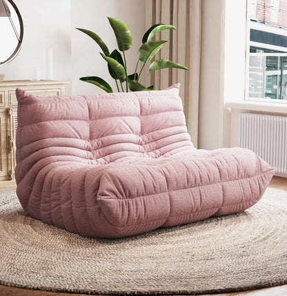 Bean Bag Chairs for Adults, Giant Bean Bag Chair Sofa with Memory Foam, Comfy Beanbag Loveseat Lazy Sofa for Living, Customized