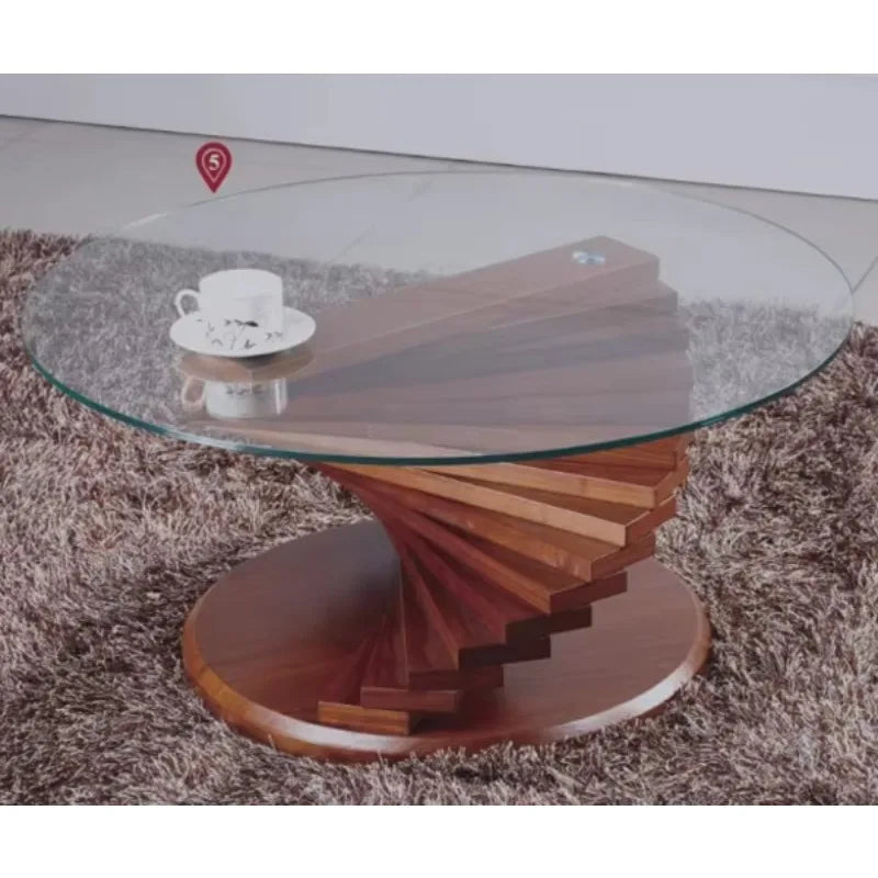 High quality latest design modern white glass coffee table