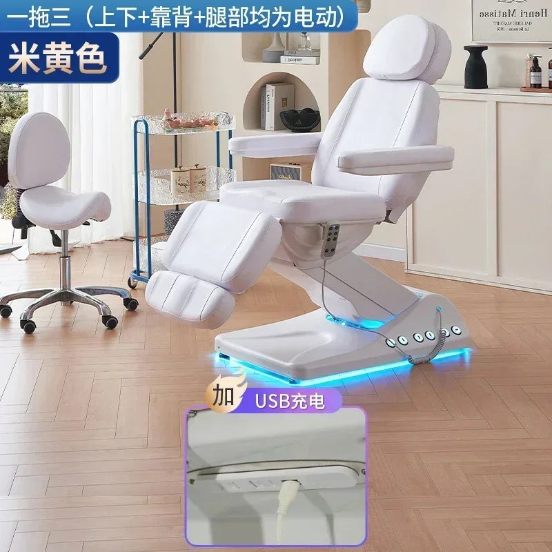 Electric Lift Beauty Care Bed Beauty  Special Body Tattoo Couch Operating Bed