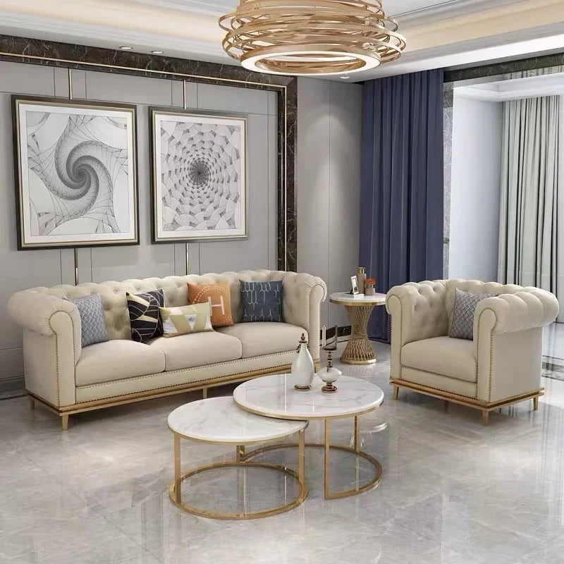 luxury Sofa Set designs couch modern living room Furniture sectionals fabric for chesterfield sofa set modernos e luxuosos