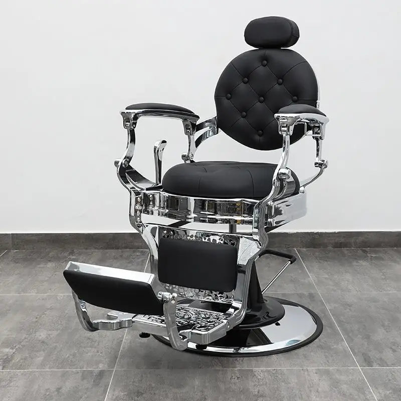 Barber shop chair perm dyeing put down chair oil head men shave beard repair face chair net red hair salon special hair cut seat