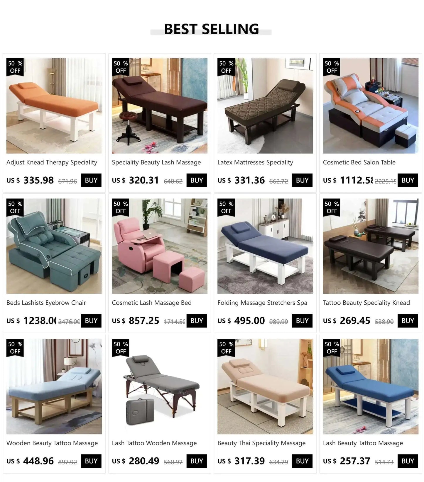Folding Massage Bed Thai Beauty Equipment Chair Professional Table Salon Tattoo Portable Chiropractic Physiotherapy Beds Pilates