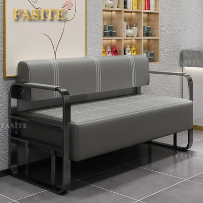 Office reception small apartment sofa barber shop waiting chair rental house clothing beauty salon lounge