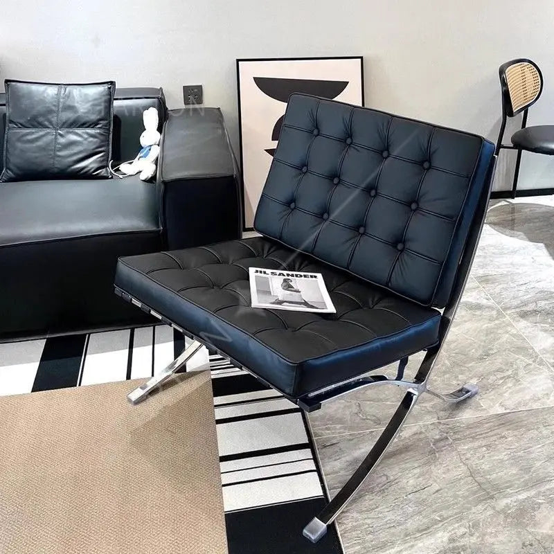 Stylish Barcelona Single, Sofa Chair For, High End Living Room, Italian Designer Lazy, Coffee Sofa Cozy