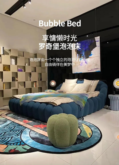 Lounge Clear Bed Decoration Beauty Room Decor Large Size European Sun Sleeping Bed Safe Letto Matrimoniale Trendy Furniture