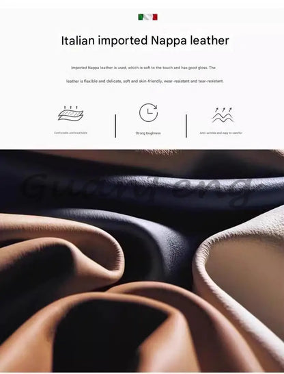 Floating Princess Bed European Genuine Leather Vintage Solid Wood Bed Light Luxury High Quality Cama De Casal Bedroom Furniture