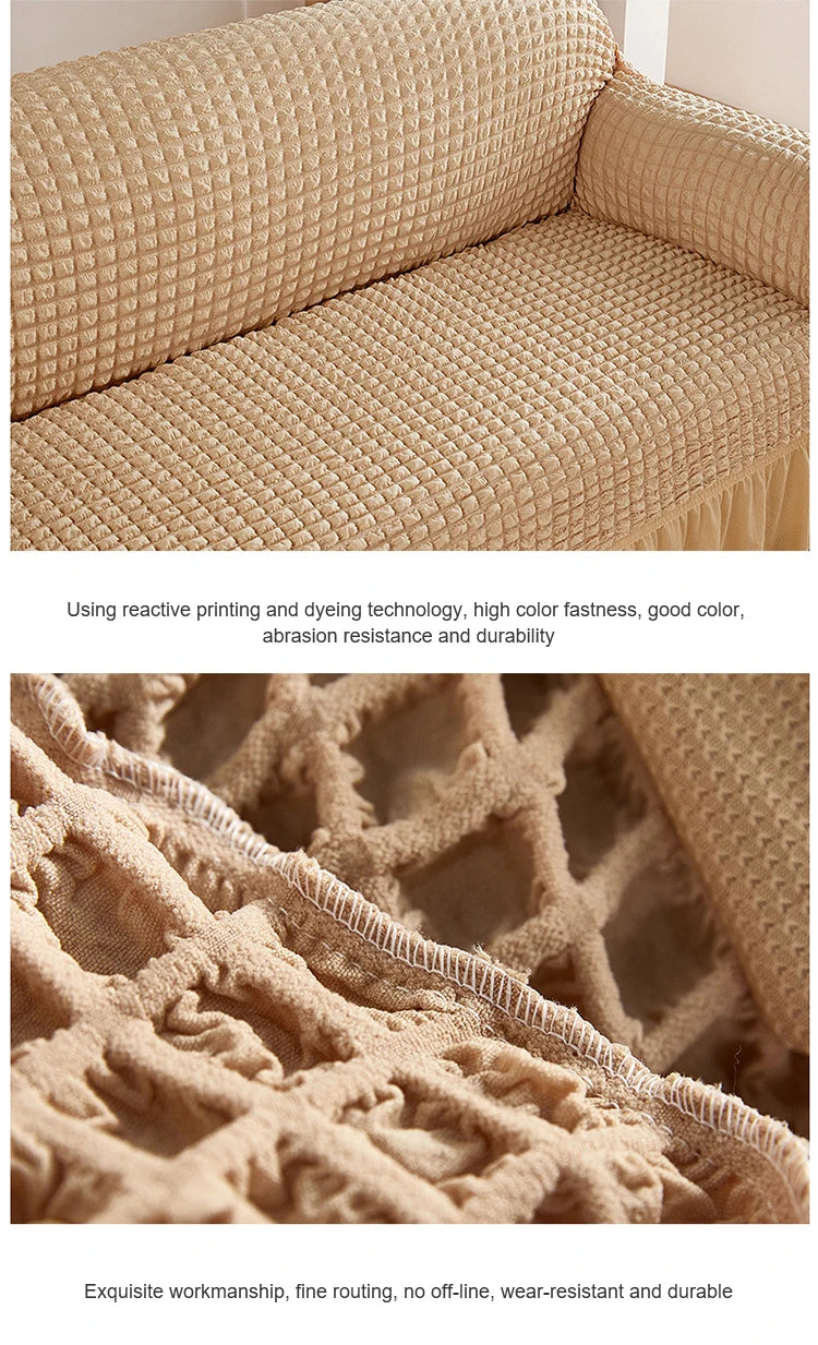 Straight Sofa Cover for Couch, Armchair Covers, 2 and 3 Seats, Corner Living Room, Modern Sides, Chair Elastic Set Furniture