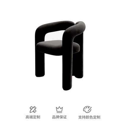 Modern Luxury Designer Leisure Furniture Fabric Lounge Chair for Dining Living Room for Home Bedroom Apartment for Hotels Villas