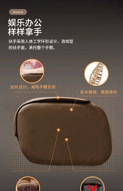 Modern Business Boss Office Chair, Bedroom Office Computer Chair, Sitting Room Comfortable Leisure Chair, Home Furniture