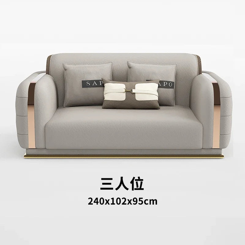 Modern Double Lazy Sofas Simple Europe Fillers Choice Living Room Sofa Nordic Loveseat Designer Trendy Divano Salon Furniture
