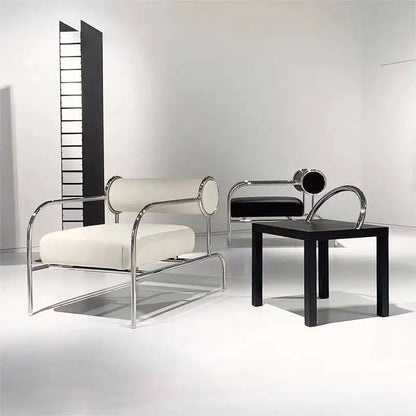 Luxury Metal Nordic Sofa Chairs Living Room Modern Armchair Vanity Living Room Chairs Kitchen Poltrona Home Furniture MR50LRC