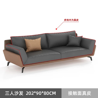CP office sofa coffee table combination simple modern business rest reception