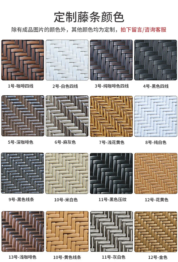 Outdoor sofa leisure balcony set combination villa courtyard sales office lazy rattan furniture small apartment rattan sofa