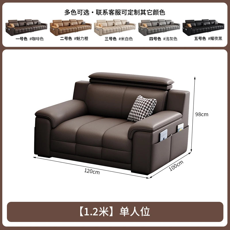 Leather Tables Living Room Sofas Luxury Modern Recliner Conference Tables Living Room Sofas Couch Lazy Muebles Home Furniture