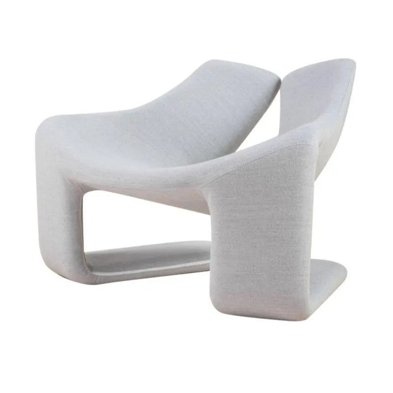 Creative fabric leisure single chair FRP special-shaped hotel leisure chair