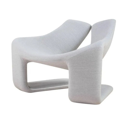 Creative fabric leisure single chair FRP special-shaped hotel leisure chair