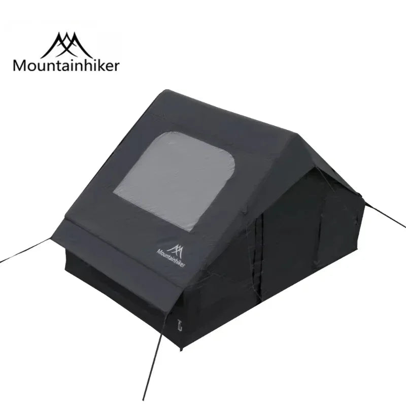 The Mountainhiker Inflatable Tent,equipped with Storage Bags and An Air Pump, Is Ideal for Outdoor Hiking Activities