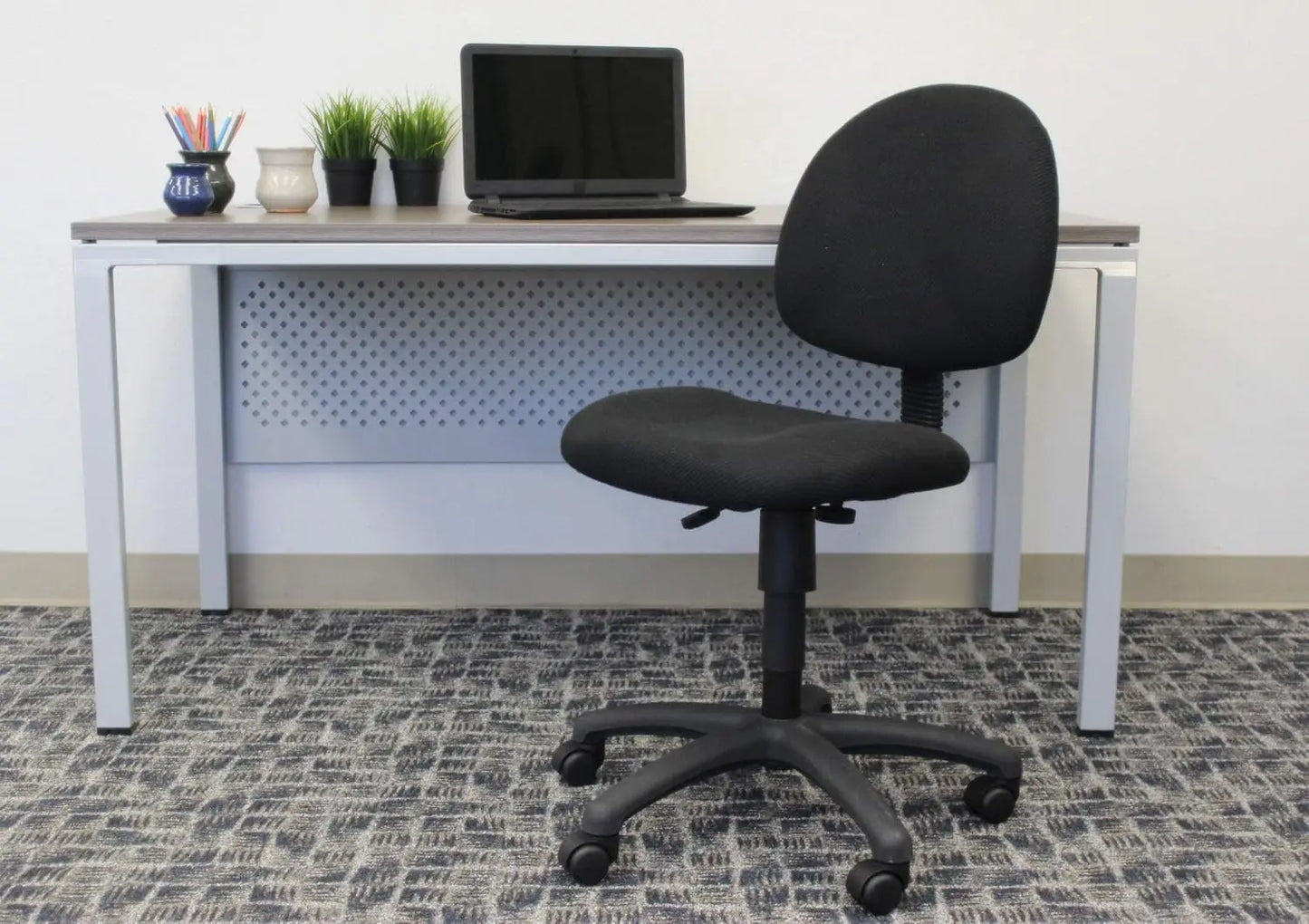 Ergonomic Office Chair with Lumbar Support, Adjustable Height and Back, Comfortable for Long Hours